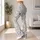 Blue Wildflower Garden for Yoga and Everyday Wellness, Women's Active Lifestyle Wear Leggings - 12