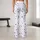 Ivory And Charcoal Stars For Casual Everyday Wear And Active Days Leggings - 10