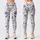 Violet Meadow Blossoms for Yoga, Pilates, and Fresh Everyday Activewear Styling Leggings - 3