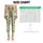 Sage Green Floral Stripes for Yoga, Pilates and Everyday Outings Leggings - 1