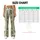 Sage Green Floral Stripes for Yoga, Pilates and Everyday Outings Leggings - 7