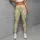 Golden Daisy Blooms for Spring Fitness and Everyday Activewear Style Leggings - 5