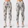Whimsical Green And Lavender Cacti For Sunny Casual Days And Desert-Loving Women Leggings - 3
