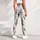 Whimsical Green And Lavender Cacti For Sunny Casual Days And Desert-Loving Women Leggings - 5