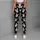 Playful White Bunny Faces with Pink Hearts for Cozy Casual Days and Springtime Outings Leggings - 6