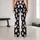 Playful White Bunny Faces with Pink Hearts for Cozy Casual Days and Springtime Outings Leggings - 10