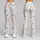 Pastel Raindrops for Rainy Day Yoga, Weekend Walks and Everyday Colorful Style Leggings - 9