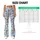 Pastel Cow Faces and Wildflowers for Cheerful Everyday Activewear and Cow Lovers Leggings - 7