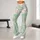 Mint Sheep And Crescent Moons For Cozy Nighttime Fitness And Whimsical Everyday Style Leggings - 10