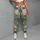 Coral Flamingos And Tropical Leaves For Resort Days And Active Getaways Leggings - 6