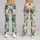 Coral Flamingos And Tropical Leaves For Resort Days And Active Getaways Leggings - 9