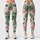 Coral Flamingos And Tropical Leaves For Resort Days And Active Getaways Leggings - 3