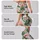 Coral Flamingos And Tropical Leaves For Resort Days And Active Getaways Leggings - 2