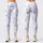Blue White Stars for Yoga, Pilates, and Everyday Casual Wear Leggings - 3