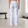 Blue White Stars for Yoga, Pilates, and Everyday Casual Wear Leggings - 10