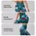 Poker Roses, Top Hats and Playing Cards for Casino Night Style and Card Game Fans Leggings - 8