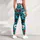 Poker Roses, Top Hats and Playing Cards for Casino Night Style and Card Game Fans Leggings - 5