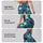 Poker Roses, Top Hats and Playing Cards for Casino Night Style and Card Game Fans Leggings - 2