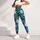 Poker Roses, Top Hats and Playing Cards for Casino Night Style and Card Game Fans Leggings - 4