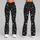 Monochrome Starry Night Motifs for Studio Training and Everyday Activewear Style Leggings - 9