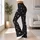 Monochrome Starry Night Motifs for Studio Training and Everyday Activewear Style Leggings - 12