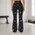 Monochrome Starry Night Motifs for Studio Training and Everyday Activewear Style Leggings - 10