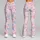 Blue And Blush Hearts For Valentine's Day Workouts And Everyday Romantic Style Leggings - 9