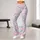 Blue And Blush Hearts For Valentine's Day Workouts And Everyday Romantic Style Leggings - 11