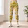 Marigold Daisy Florals for Yoga, Pilates, and Sunny Everyday Outings Leggings - 4
