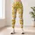 Marigold Daisy Florals for Yoga, Pilates, and Sunny Everyday Outings Leggings - 6
