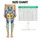 Blue Yellow Wildflowers for Sunny Yoga Days and Weekend Walks for Nature Lovers Leggings - 1