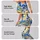 Blue Yellow Wildflowers for Sunny Yoga Days and Weekend Walks for Nature Lovers Leggings - 8