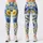 Blue Yellow Wildflowers for Sunny Yoga Days and Weekend Walks for Nature Lovers Leggings - 3