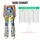 Blue Yellow Wildflowers for Sunny Yoga Days and Weekend Walks for Nature Lovers Leggings - 7