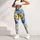 Blue Yellow Wildflowers for Sunny Yoga Days and Weekend Walks for Nature Lovers Leggings - 4