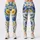 Blue Yellow Wildflowers for Sunny Yoga Days and Weekend Walks for Nature Lovers Leggings - 1