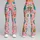 Cute Leopard Cats In Colorful Outfits For Playful Yoga And Everyday Style Leggings - 9