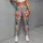 Cute Leopard Cats In Colorful Outfits For Playful Yoga And Everyday Style Leggings - 4