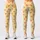 Scattered Orange Paw Prints for Cheerful Everyday Activewear Style for Dog Lovers Leggings - 3