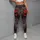 Scarlet Hearts With Charcoal Leopard Spots For Bold Gym Sessions And Weekend Style Leggings - 4
