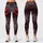 Scarlet Hearts With Charcoal Leopard Spots For Bold Gym Sessions And Weekend Style Leggings - 1
