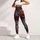 Scarlet Hearts With Charcoal Leopard Spots For Bold Gym Sessions And Weekend Style Leggings - 6