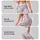 Soft Pink Rose and Ribbon Florals for Garden Days and Everyday Style for Women Leggings - 8