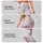 Soft Pink Rose and Ribbon Florals for Garden Days and Everyday Style for Women Leggings - 2