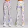 Pastel Daisy Blooms in Lavender and Butter Yellow for Yoga, Pilates, and Everyday Fitness Leggings - 9