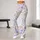 Pastel Daisy Blooms in Lavender and Butter Yellow for Yoga, Pilates, and Everyday Fitness Leggings - 10