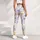 Pastel Daisy Blooms in Lavender and Butter Yellow for Yoga, Pilates, and Everyday Fitness Leggings - 6