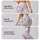 Pastel Daisy Blooms in Lavender and Butter Yellow for Yoga, Pilates, and Everyday Fitness Leggings - 2