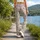 Tiny Coral Wildflowers for Yoga, Fitness, and Everyday Activewear Leggings - 12