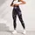 Lavender Rose And Bow Motifs For Cozy Winter Lounging And Everyday Warmth At Home Leggings - 6
